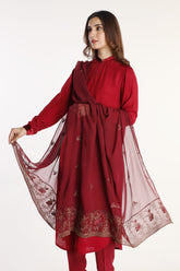 1 Piece Chiffon Dupatta (AA5428)